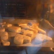 米粉クッキーの作り方　焼く